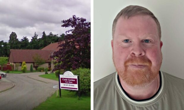 GMB Scotland organiser John McCartney (right) has called on NHS Highland to take over Castle Gardens Care Home in Invergordon.