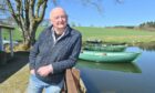 Ed Quirie is the new leaseholder of Delgatie Castle Trout Fishery. Image: Jason Hedges/DC Thomson.