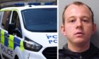 Jay Jay Kirton made threats to bomb police officers' homes and have them shot. Image: Police Scotland.