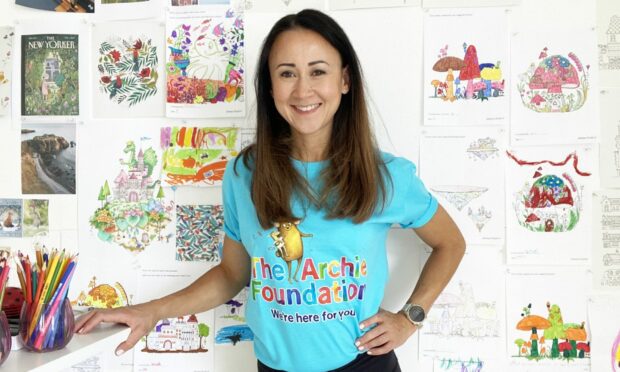 Illustrator and colouring book maker, Johanna Basford. Image: Archie Foundation.