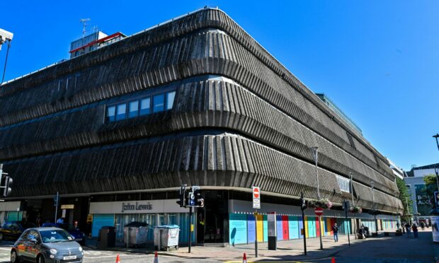 The former John Lewis building is one of Aberdeen city centre's most prominent landmarks. Image: Kenny Elrick/DC Thomson