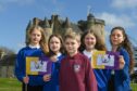 These creative youngsters have become part of local history by designing the official Aberdeenshire flag.