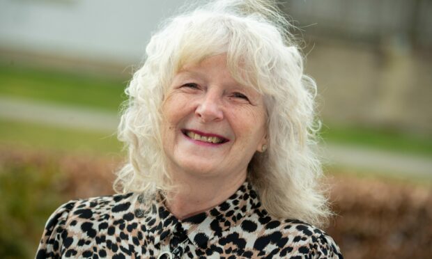 Cathy Howden said she is determined to stay positive and keep living life to the full. Image: Kami Thomson/DC Thomson