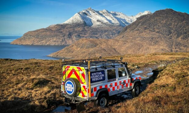 Kintail Mountain Rescue Team are appealing for new volunteers to join the team. Image: Kintail Mountain Rescue Team.