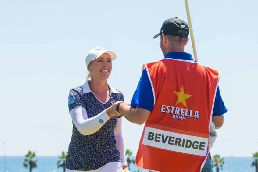 A photo of European Tour golfer Laura Beveridge