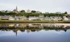 Beautiful coastline of Lossiemouth to accompany article of what to do in Lossiemouth