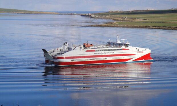 The MV Pentalina will return to service on June 13 after it ran aground in April. Image: Pentland Ferries/David Banks.