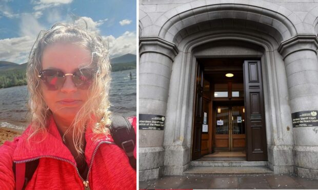 Malgorzata Rzeznik appeared at Aberdeen Sheriff Court. Image: Facebook/ DC Thomson