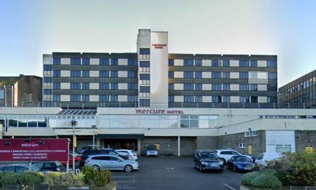 The incident took place at the Mercure Hotel in Inverness. Image: Google Street View
