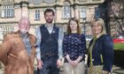 Willie Cameron, Highland Tourism Board director:,Andrew Mackenzie, Highland Historian, Nicola Henderson, Museums and Heritage Highland, Yvonne Crook, Chair, Highland Tourism CIC. Inverness.