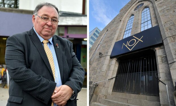 Aberdeen Licensing Board convener councillor Neil Copland asked for the proposal by Nox to be refused. Image: Roddie Reid/DC Thomson