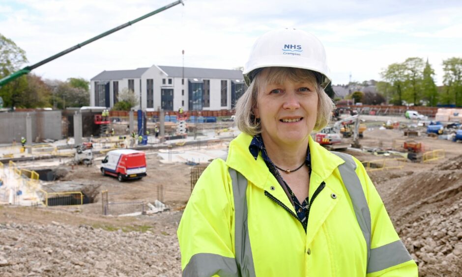 Project director Jackie Bremner has laid out the reasons for the latest delays to the Baird and Anchor hospitals in Aberdeen. Image: Darrell Benns