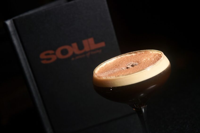 Cocktail at Soul, a bar that will be collaborating with Motif and College this May Day in Aberdeen. 