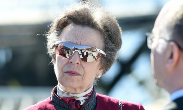 In a rare TV interview, Princess Anne says she was astonished by the number of people who turned out to pay their respects to Queen Elizabeth on her final 175-mile journey from Balmoral Castle to Edinburgh. Image: Sandy McCook/ DC Thomson.