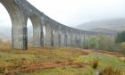 Glenfinnan viaduct on the railway between Fort William and Mallaig and was the first mass concrete bridge to be built in Britain . Barbie would love it, before sorting out uniforms for people.