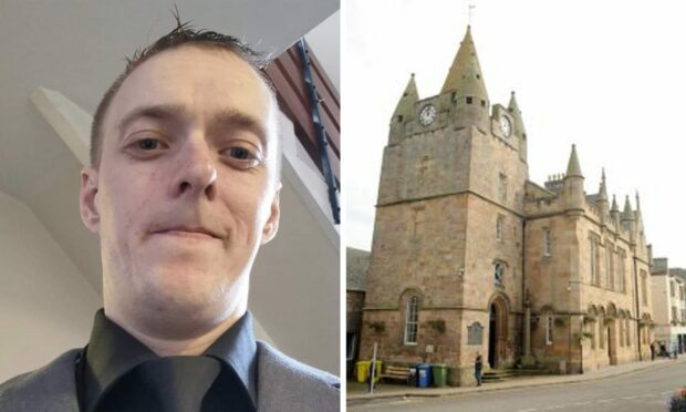 Paul Stubbings was sentenced at Tain Sheriff Court. Image: Facebook / DC Thomson