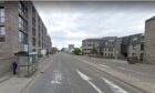 One of the offensive notices was found at a bus stop on Powis Place, near its junction with Fraser Place. and junction with Fraser Place. Image: Google Maps.
