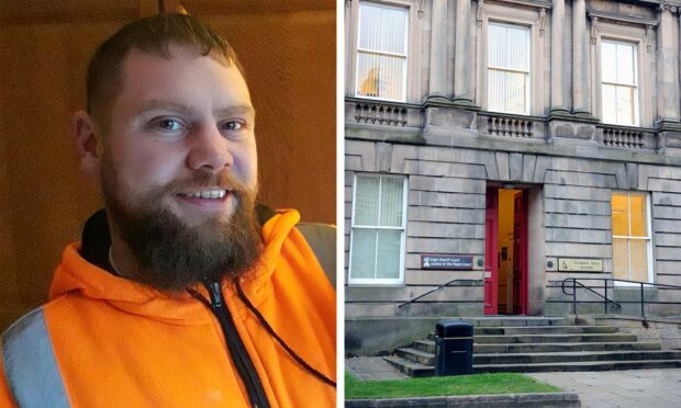 Ruaridh Mackenzie appeared at Elgin Sheriff Court. Image: DC Thomson/Facebook