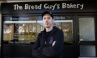 Gary McAllister, co-owner and head baker of The Bread Guy, outside the new bakery. Image: Scott Baxter/DC Thomson