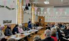 Friends of Insch Hospital committee held a public meeting on April 15. Image: Supplied.