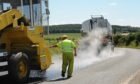 Aberdeenshire council teams will be carrying out road surface improvements over the next five months. Image: Aberdeenshire Council.