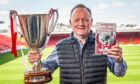 Aberdeen legend John McMaster with the European Cup Winners' Cup won by the Dons in 1983. Image: Wullie Marr/DC Thomson