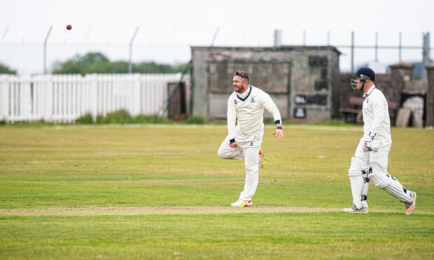 Stoneywood-Dyce Cricket Club captain Lennard Bester. Image: Wullie Marr/DC Thomson.