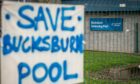 The community fought hard against the closure of Bucksburn Swimming Pool. Image: Wullie Marr/DC Thomson.