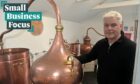 Gordon Quinn, managing director of Badachro Distillery. Image: Sandy McCook/DC Thomson