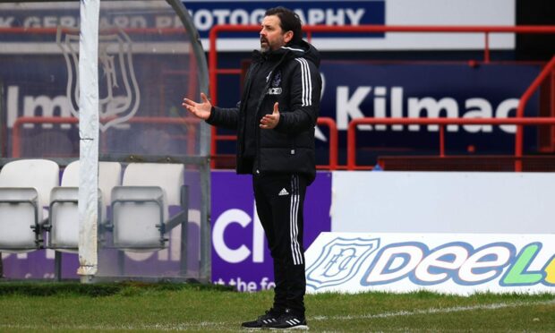 Cove Rangers manager Paul Hartley. Image: Shutterstock.
