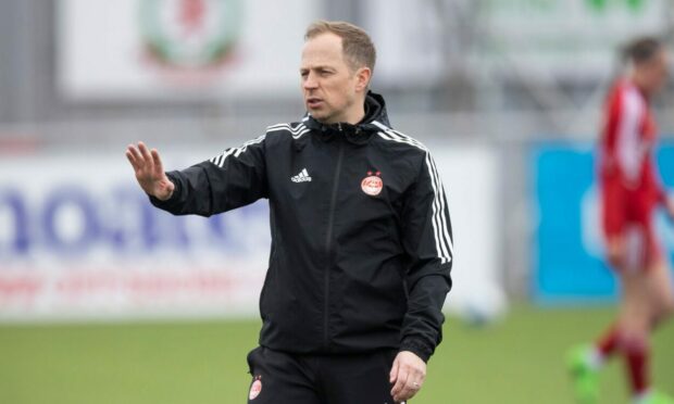 Aberdeen Women interim manager Gavin Levey.