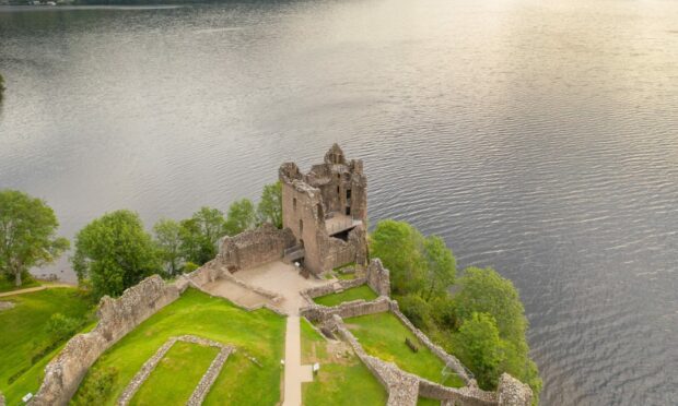 The visitor centre at Urquhart Castle has been shut. Image: Historic Environment Scotland.
