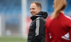 Gavin Levey confident Aberdeen Women can take entertaining game to Spartans