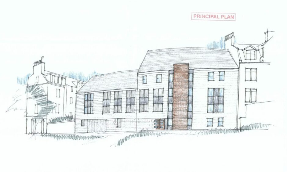 Plans for 11 flats were approved for the Leadside Road site in 2012 - and again in 2019. Image: Forbes Homes/Aberdeen City Council.