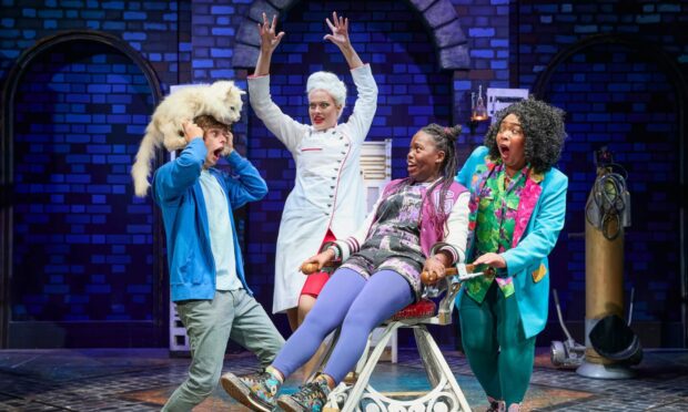 Expect thrills and laughs when David Walliams' Demon Dentist arrives at His Majesty's Theatre in Aberdeen. All images: Mark Douet.