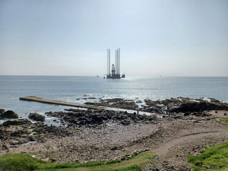 oil rig Aberdeen