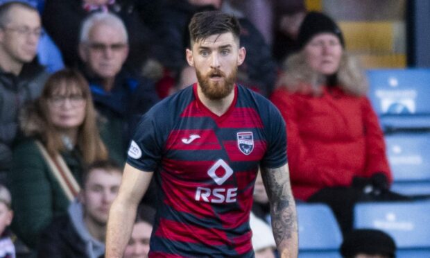 Ross County's Jack Baldwin is the club captain for 2023/24. Image: SNS