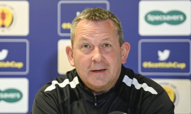 Caley Thistle head coach Billy Dodds. Image: SNS