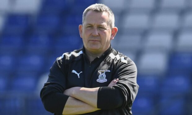 Inverness manager Billy Dodds. Image: SNS Group