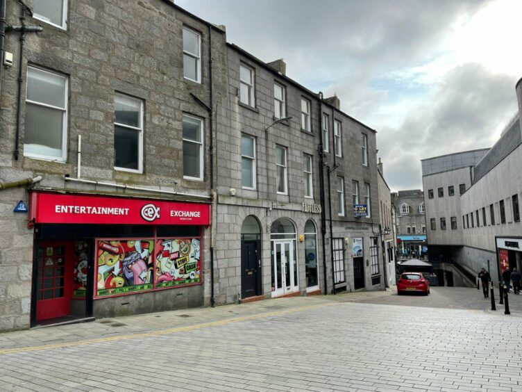 The back entrance to Cex in Aberdeen's Netherkirkgate. Image: Ben Hendry/DC Thomson.