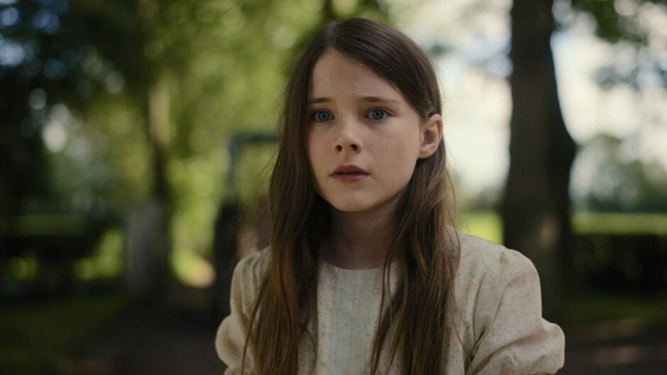 Still image from the film An Cailín Ciúin (The Quiet Girl).