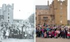 The group decided to recreate the photograph that was taken at the late Queen's coronation in 1953.
 Image: Prince's Foundation.