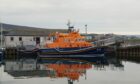 Volunteers from Kirkwall lifeboat were on hand to assist with the rescue operation. Jane Candlish/ DC Thomson.