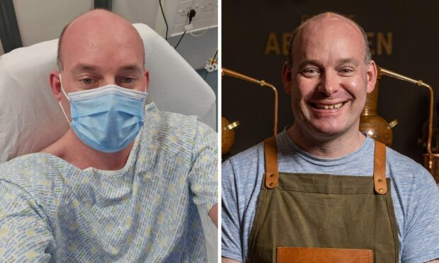 Alan Milne is on the mend after an operation to repair a brain bleed that could have killed him or left him disabled. Image: Alan Milne/Scott Baxter