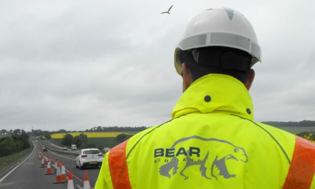 Bear Scotland will be resurfacing Glenurquhart Road in Inverness next week. Image: Bear Scotland.