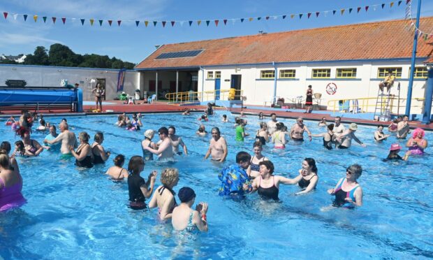 Stonehaven Open Air Pool is set to open again for summer in June. Image: Chris Sumner/ DC Thomson.