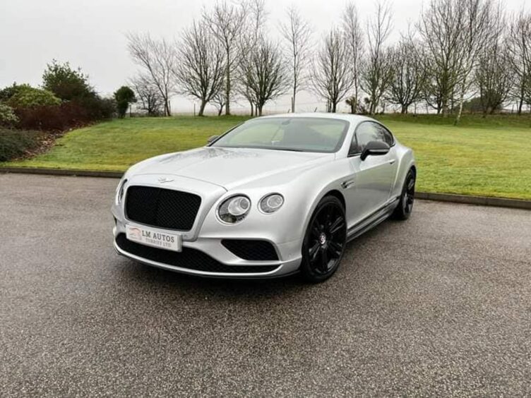 parked grey Bentley has been one of the big prizes given away in a Bounty Competitions live draw