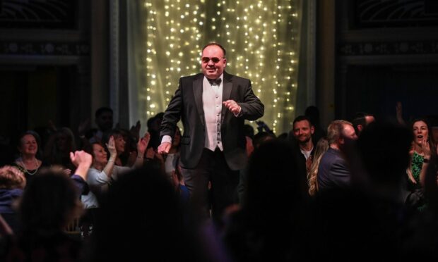 The debut of Friends of Anchor's Brave fashion show 2023 took place on Thursday night. Image: Darrell Benns/DC Thomson.