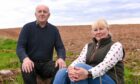 John and Shona Alexander believe the proposals will cause the generational farm to be destroyed. Image: Darrell Benns/ DC Thomson.