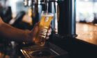 Lost Lager being poured. Lost Lager is a pivotal part of BrewDog history.